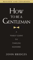 How_to_be_a_gentleman